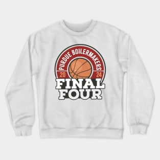 Purdue Boilermakers Final Four 2024 Red Crewneck Sweatshirt